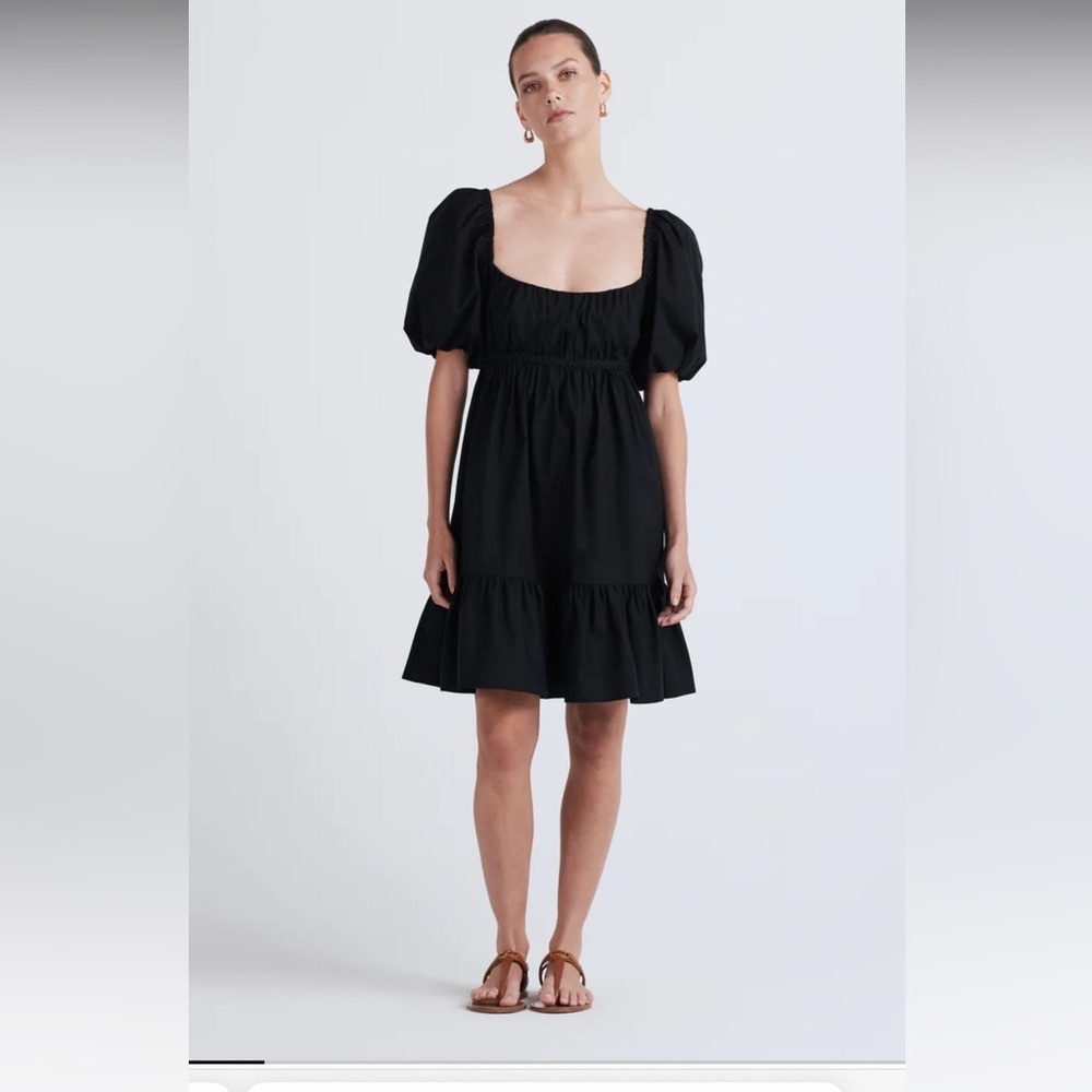 Derek Lam Ada puff sleeve dress